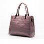 Genuine Leather Crocodile Pattern Shoulder Bag Fashion Tote Bag