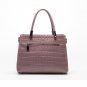 Genuine Leather Crocodile Pattern Shoulder Bag Fashion Tote Bag