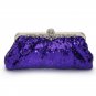Satin Clutch Sequin Evening Clutch Bag