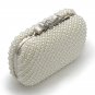 Bling Bow Clutch Purse Wedding Pearl Clutch Evening Bag
