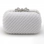 Bling Bow Clutch Purse Wedding Pearl Clutch Evening Bag