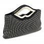 Luxurious Large Rhinestone Clutch Evening Purse with Sequin