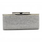 Crystal Rhinestone Clutch Wedding Bridal Evening Handbag