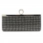 Rhinestone Ring Flap Evening Bag Clutch