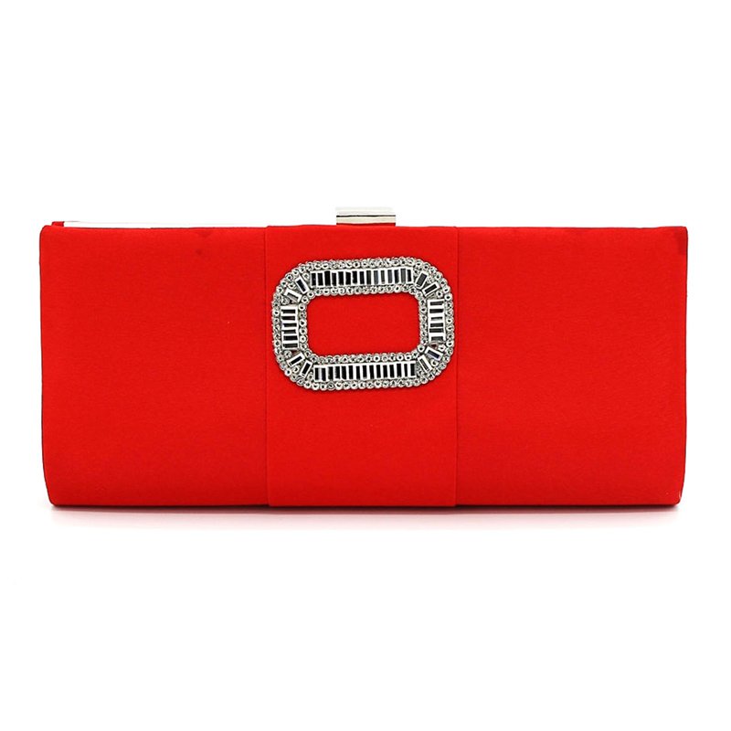 Clasp Flap Purse Evening Bag Clutch