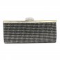 Elegant Rhinestone Clasp Flap Purse Evening Bag Clutch