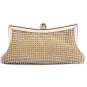 All-Over Diamond Covered Evening Bag Clutch