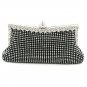 All-Over Diamond Covered Evening Bag Clutch