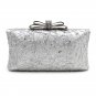 Bow-Tied Drill Clutch Bags