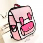 Funny 3D Cartoon Backpack Bags