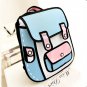 Funny 3D Cartoon Backpack Bags