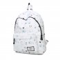 Women's Print Letter Travel Backpack Students Double Shoulder Bag