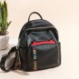 Women's PU Leather Backpack Simple Leisure Travel Bag