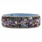 Multicolor Luxury Rhinestone Faux Leather Bracelet