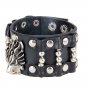 Dragon Pattern With Alloy Rivets PU Leather Bracelet