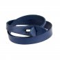 Solid Buckle PU Leather Bracelte Dual Belts