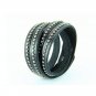 Multilayer Metal Rivets PU Leather Bracelet