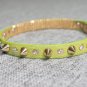 Spike Leather Bracelet Choker Stainless Steel