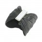 Charming Snap Button Alloy Leather Bracelets Bow Design