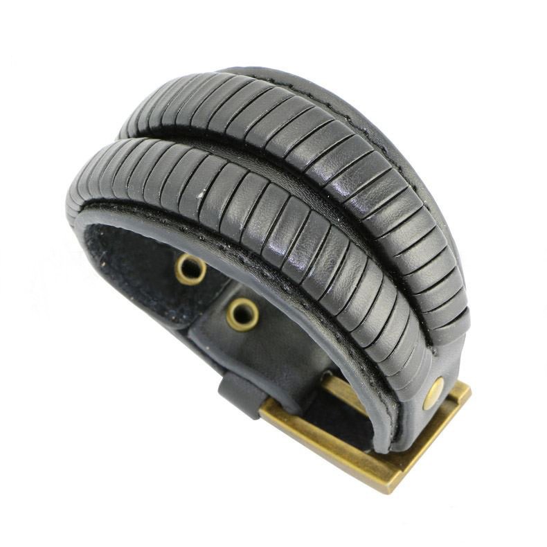 New Design Snake-shaped PU Leather Bracelet