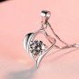 Sterling Silver Eternal Love Pendant Necklace