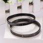Classic English Bible Verses Engraved Titanium Steel Couple Cross Bangle