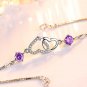 Sterling Silver Heart Bracelet Silver Bracelet