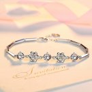 Pure Silver Bracelet Sweet Simple Chain