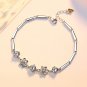 Pure Silver Bracelet Sweet Simple Chain
