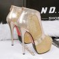 After the sexy zipper heel sandals