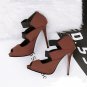 Ultra suede with single fish mouth shoes