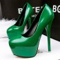 Pure color contracted fine with high heels