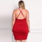 Plus Size Side Cut Out Bodycon Dress