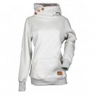 Camisola Feminino Fashion Casual Mangas Compridas