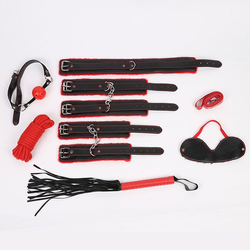 Bondage Kits(Red 7pcs)