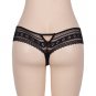 Plus Size Sexy Black Lace Panty
