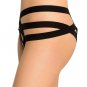 Plus Size Cage Bandage Brief Thong