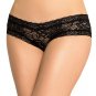 Plus Size Strappy Back Lace Bikini Panty