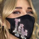 Coco Rhinestone Face Mask
