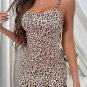 Wild Leopard Print Chemise Set