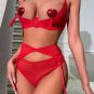 Never Be Yours 4 Piece Garter Set