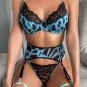 Wild Purrfection Bra and Garter Set