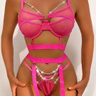 Chain Of Love Bra Set