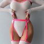 Mesh Teddy and Garters