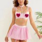 Love Affair Gartered Bra Set