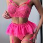 Lust Over You Garter Bra Set