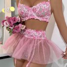 Full Bloom Lace 4 Piece Set