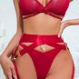 Strappy Wrapped Bra Set