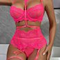 Just Want You Lace 5 Piece Garter Set