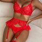 Just Want You Lace 4 Piece Garter Set